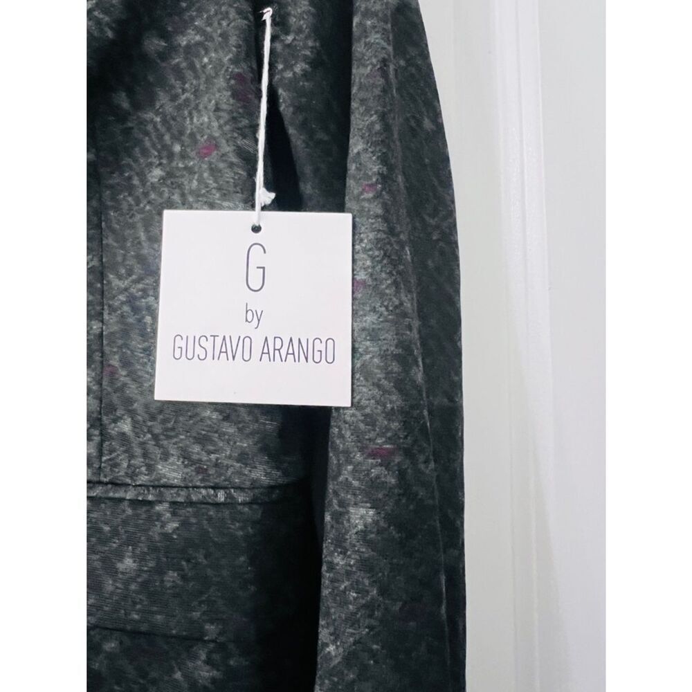 NWT G BY GUSTAVO ARANGO GRAY BLAZER COAT JACKET SZ 4 WOMEN - Picture 5 of 9